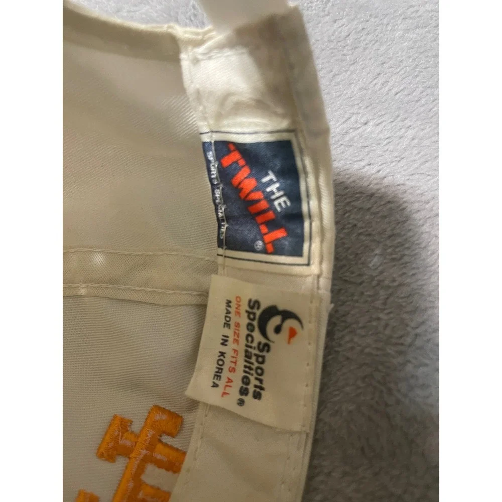 Vintage Sports Specialties Tennessee Volunteers The Twill Snapback Hat White - Picture 5 of 11